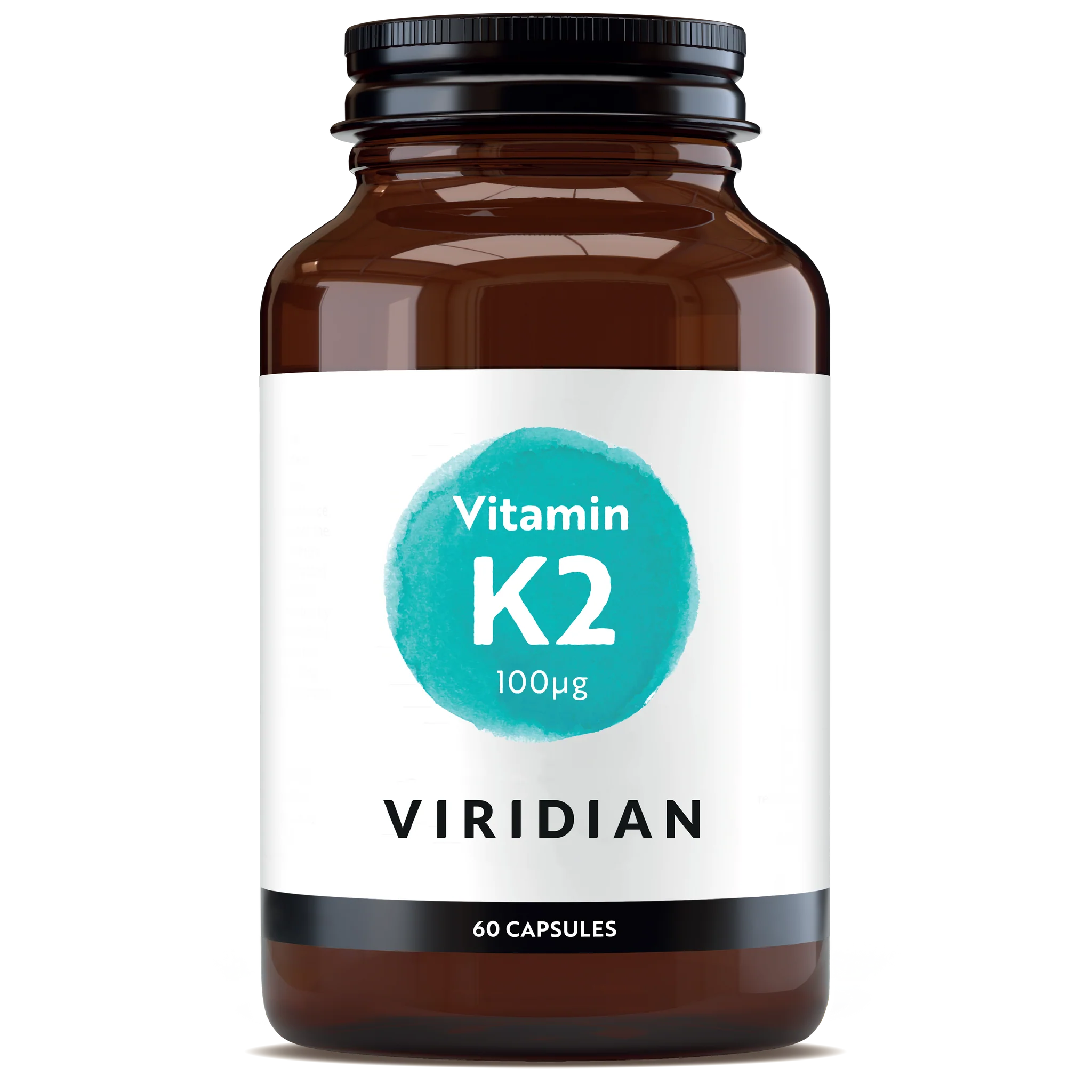 VIRIDIAN vitamīns K2 (MK-7) 100 µg - 60 kapsulas