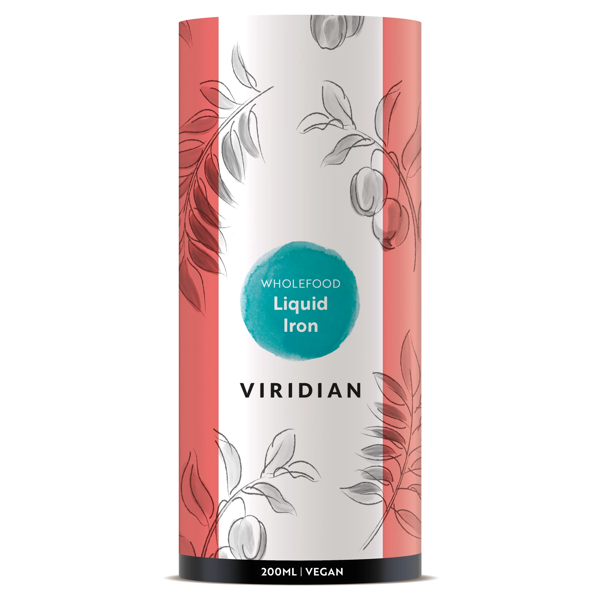 VIRIDIAN šķidrais dzelzs ar C vitamīnu – 200 ml
