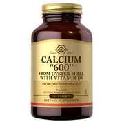 SOLGAR Calcium „600” from Oyster Shell with Vitamin D3 - Wapń z muszli ostryg (120 tabl.)