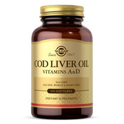 SOLGAR mencu aknu eļļa (A un D vitamīns) – 100 kapsulas
