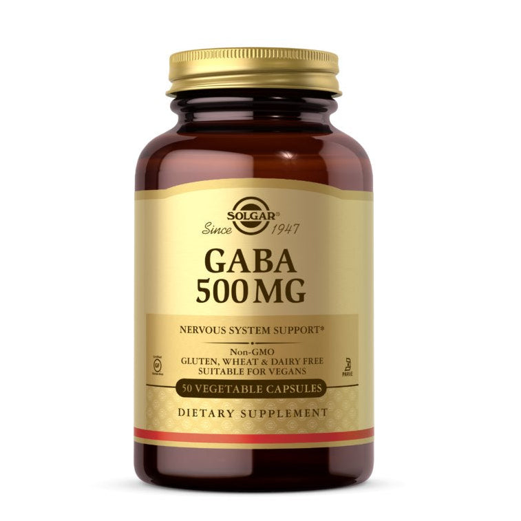 SOLGAR GABA 500 mg - 50 kapsulas