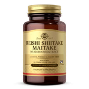 SOLGAR Reishi Shiitake Maitake sēņu ekstrakts – 50 kapsulas