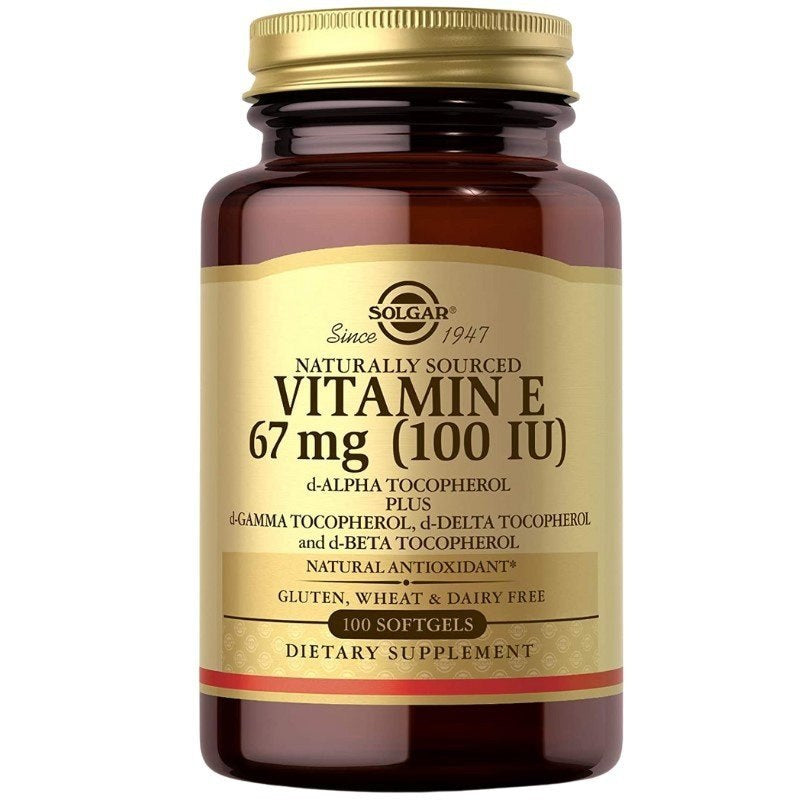 SOLGAR Vitamin E - Witamina E 67 mg (100 IU)  (100 kaps.)