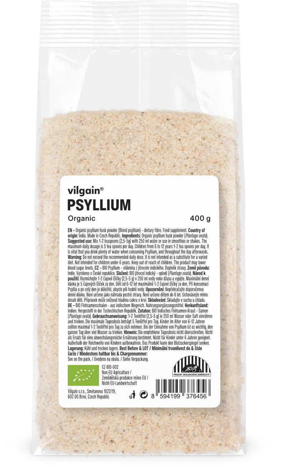 VILGAIN tirpios skaidulos - 400 g