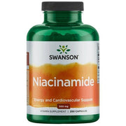 SWANSON niacīnamīds 500 mg – 250 kapsulas