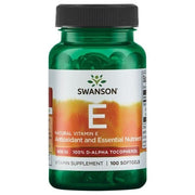 SWANSON E vitamīns 400 IU - 100 kapsulas
