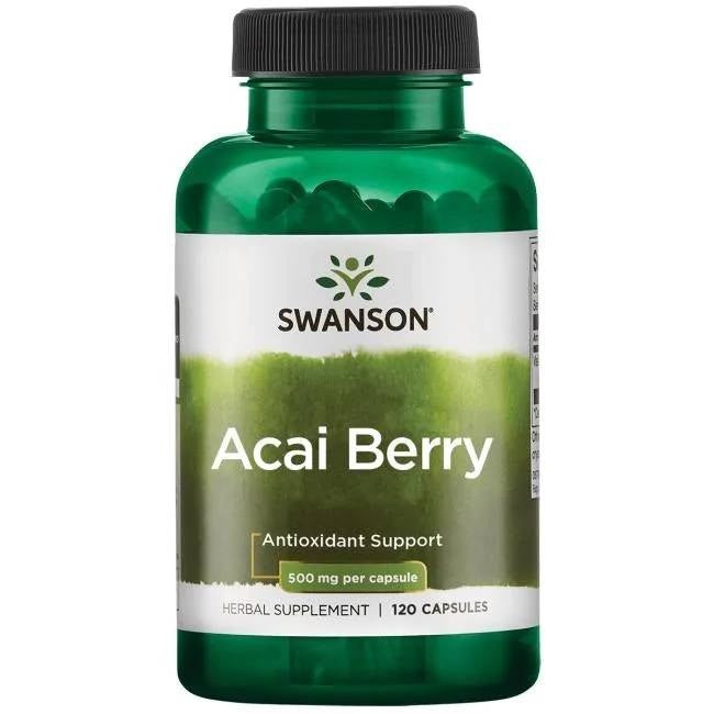 SWANSON acai ogas 500 mg – 120 kapsulas