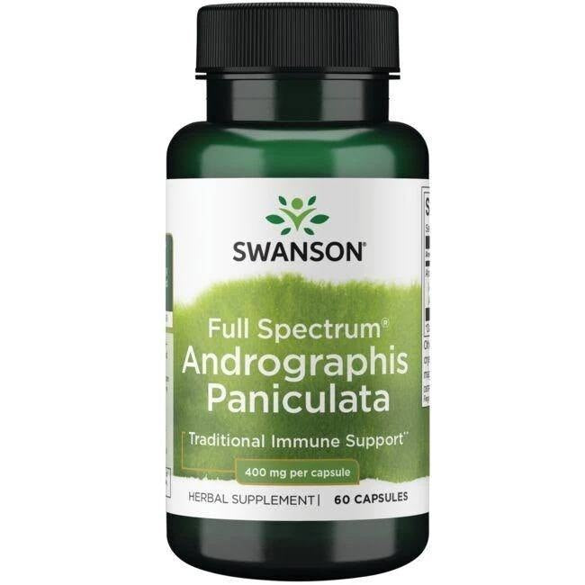 SWANSON Andrographis Paniculata 400 mg – 60 kapsulas