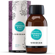 VIRIDIAN organisks plūškoka ogu ekstrakts + C vitamīns - 100 ml