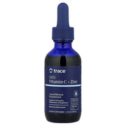 TRACE MINERALS C vitamīns + jonizētais cinks — 59 ml