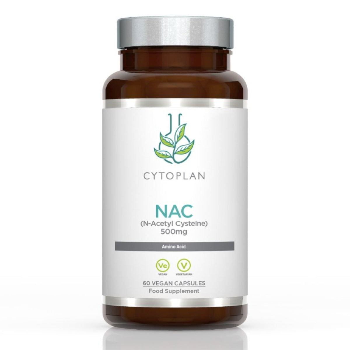 CYTOPLAN NAC (N-acetil-L-cisteīns) – 60 kapsulas