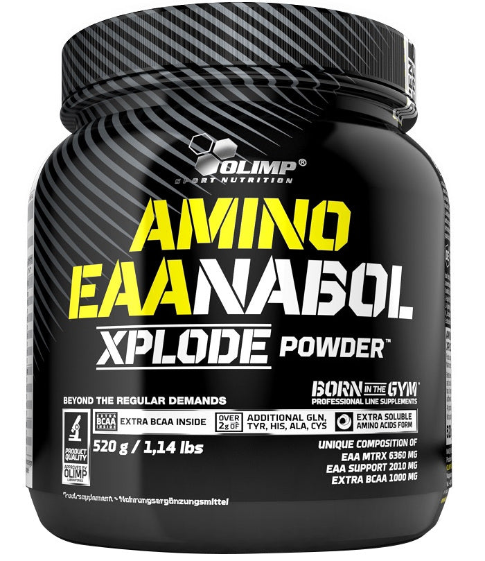 Olimp Nutrition Amino EAA Xplode, ledus tēja, persiku garša, 520 g