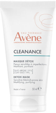 Avene, „Cleanance“ valomoji ir šveičiamoji molio kaukė, 50 ml