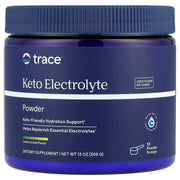TRACE MINERALS keto elektrolītu pulveris, citronu un laima garša - 369 g