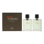 Komplekts Duo, Hermes, Terre d'Hermes, tualetes ūdens, vīriešiem, 2 gab., 50 ml