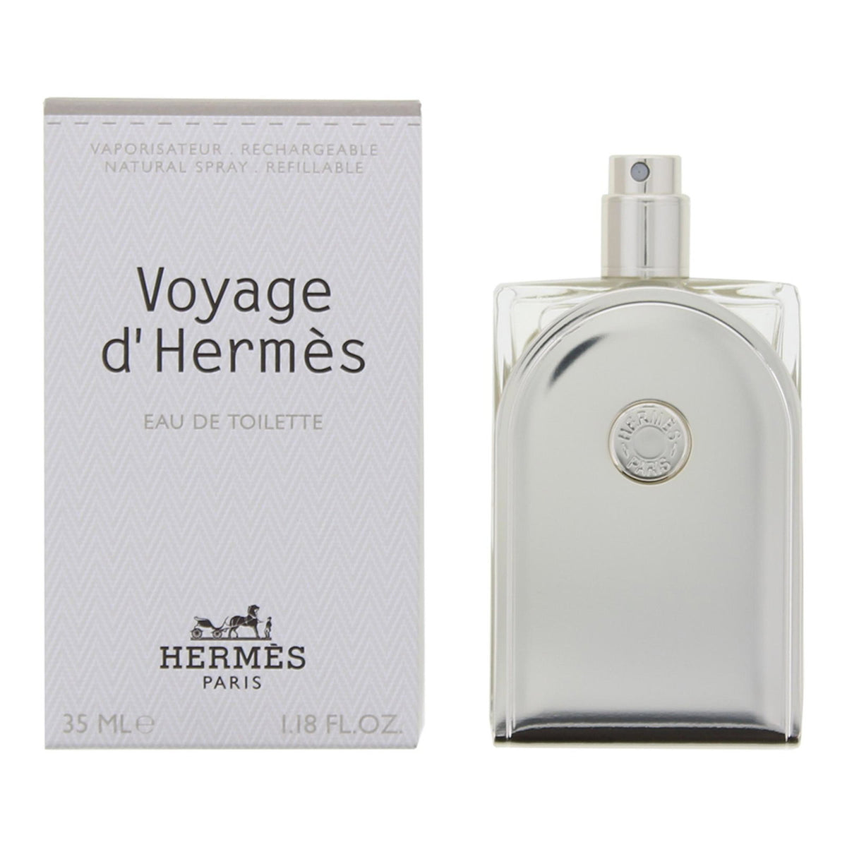 Hermès Voyage d’Hermès tualetes ūdens unisex, uzpildāms, 35 ml