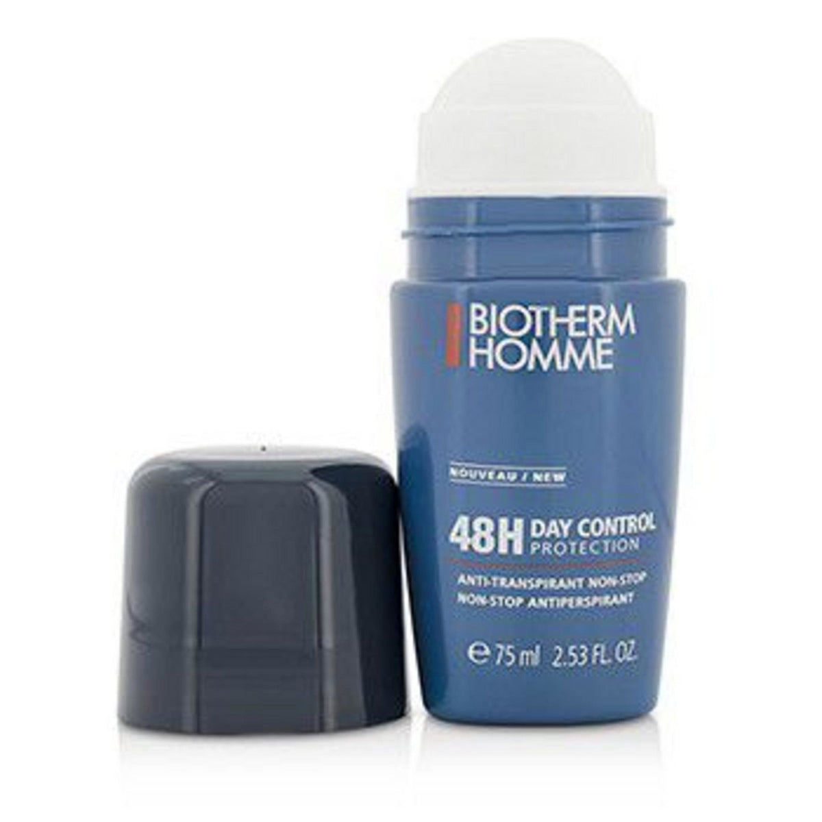 Biotherm, Day Control, 48 val. apsauga, rutulinis dezodorantas vyrams, 75 ml