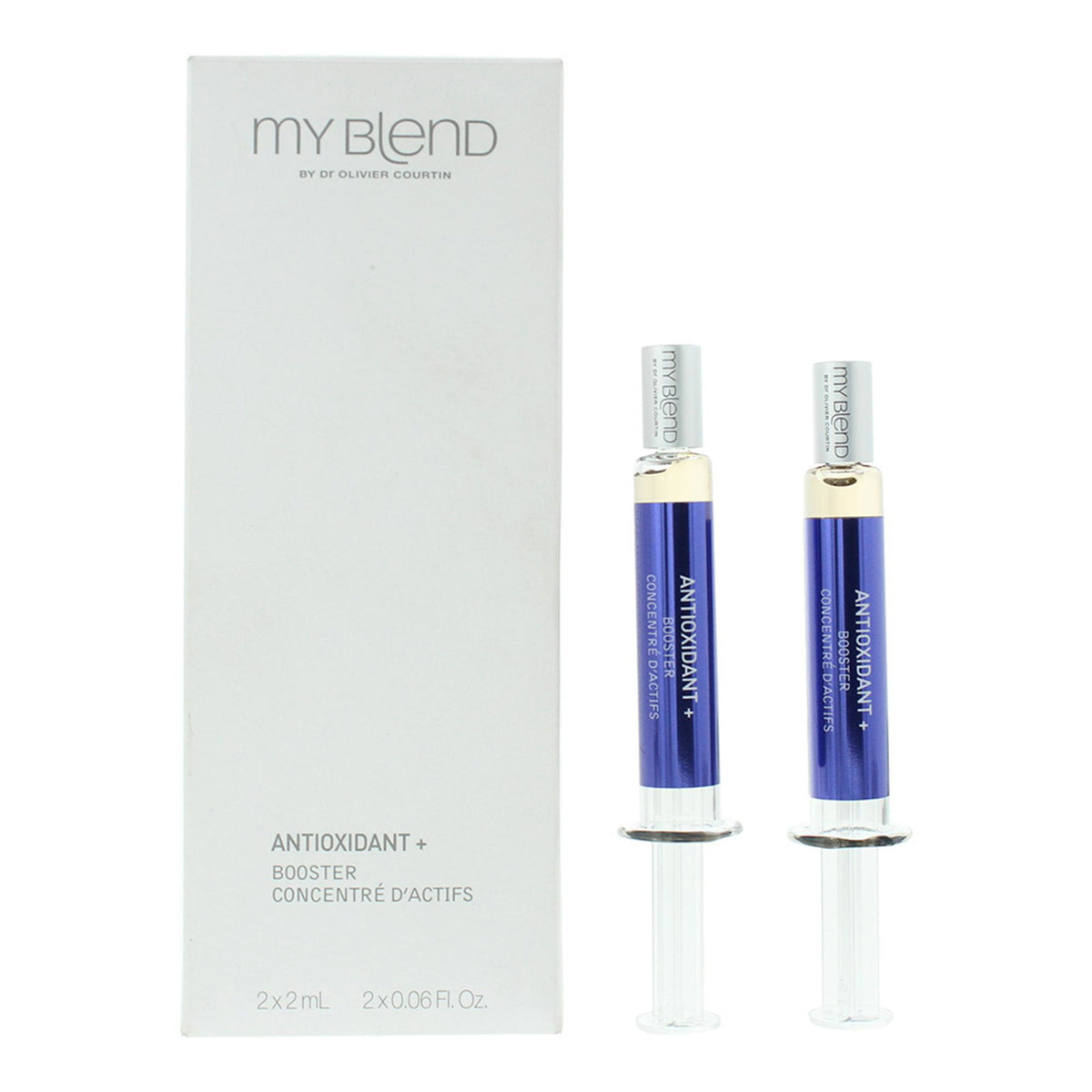Set Duo, Clarins, My Blend, antioksidants, sejas koncentrāts, 2 gab., 2 ml