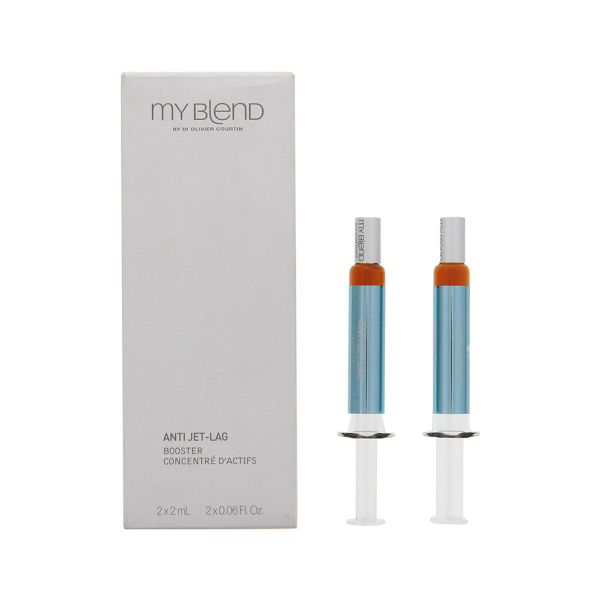 Set Duo, Clarins, My Blend, Botanical Extracts, Revitalising, Concentrate, Face, 2 pcs, 2 ml