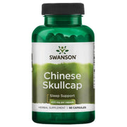 SWANSON Ķīnas galvaskausa vāciņš (baikāla kalnu vāciņš) 400 mg – 90 kapsulas