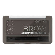 Catrice, Brow Powder Set, Waterproof, Matte, Eyebrow Powder, 020, Ash, 4 g