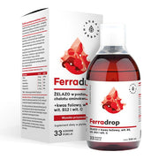 Aura Herbals Ferradrop (dzelzs + folijskābe) - 500 ml