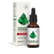 Aura Herbals baltā zīdkoka hlorofila pilieni – 30 ml