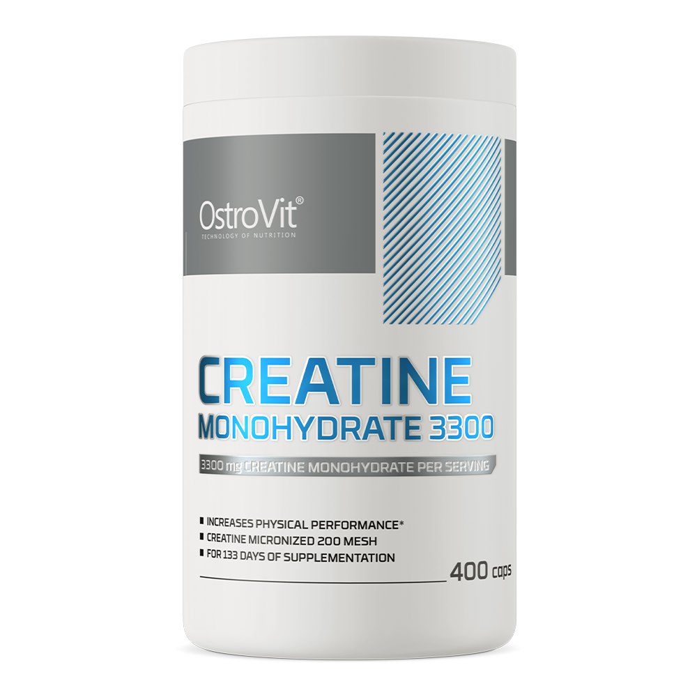 OSTROVIT Monohydrat Kreatyny 3300 mg (400 kaps.)