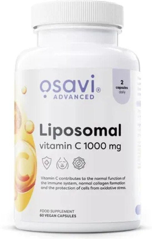 Osavi lipozomālais C vitamīns 1000 mg – 60 kapsulas