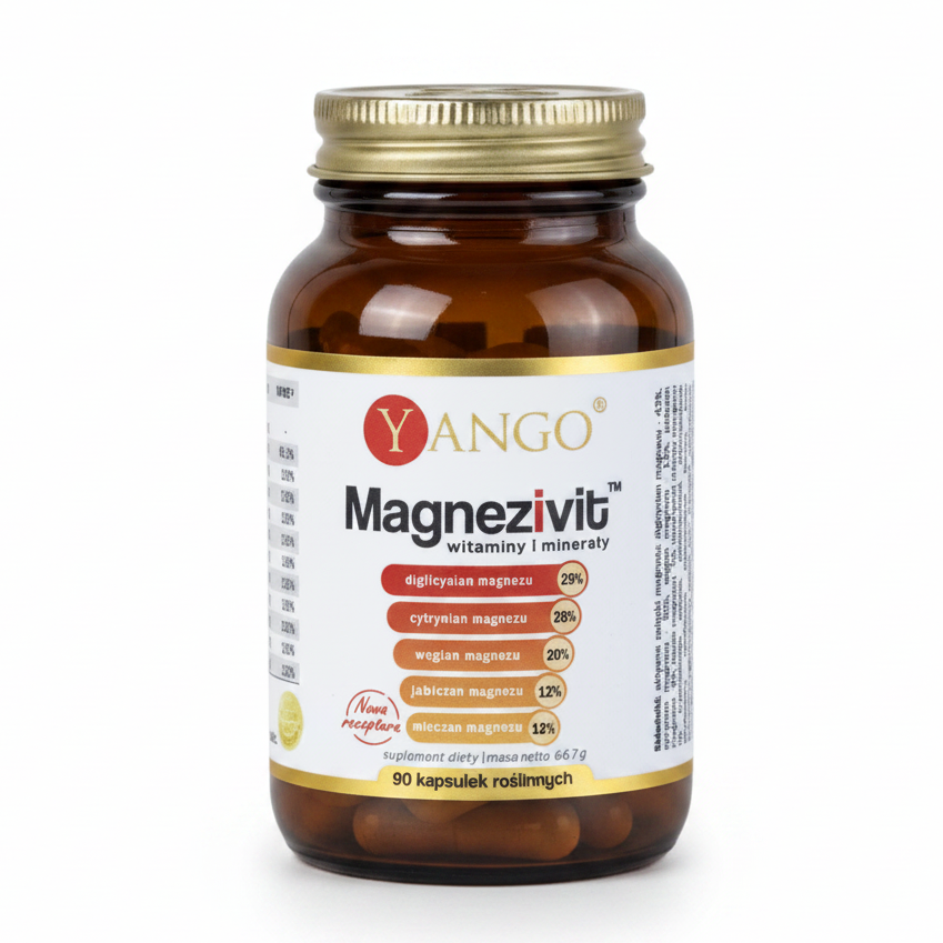 YANGO Magnezivit - witaminy i minerały (90 kaps.)