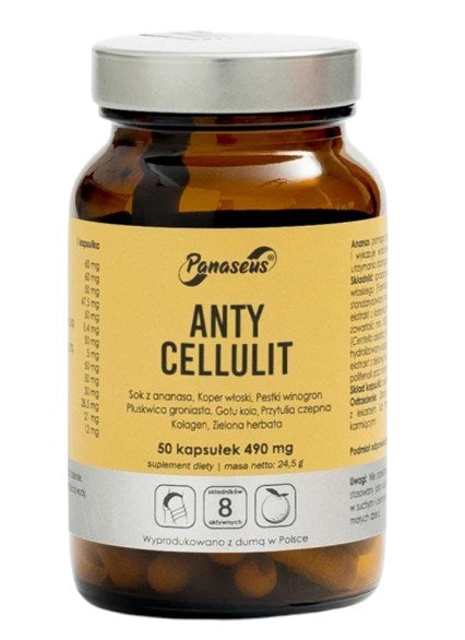 PANASEUS Anty Cellulit (50 kaps.)