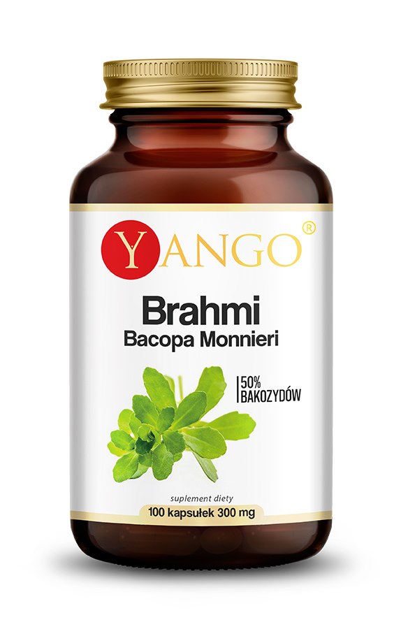 YANGO Brahmi - ekstrakt 50% bakozydów (100 kaps.)
