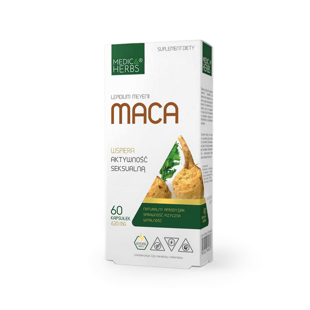 Medica Herbs Maca 620 mg - 60 kapsulas