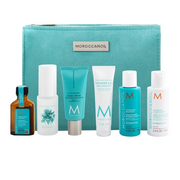 Rinkinys Moroccanoil: drėkinamasis, be parabenų, plaukų kondicionierius, drėkina ir suteikia blizgesio, 70 ml + drėkinamasis, be parabenų, plaukų šampūnas, drėkina ir suteikia blizgesio, 70 ml + originalus, argano
