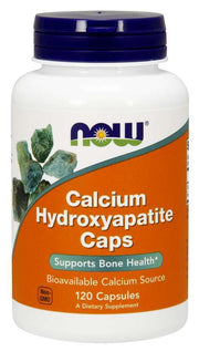 NOW FOODS Calcium Hydroxyapatite Caps - Hydroksyapatyt Wapnia (120 kaps.)