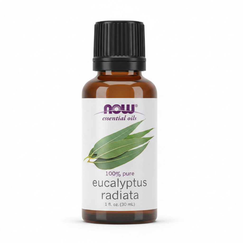 NOW FOODS 100% Olejek Eukaliptusowy - Eukaliptus Australijski - Eucalyptus radiata (30 ml)