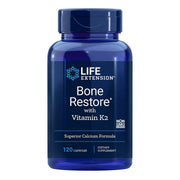 LIFE EXTENSION Bone Restore ar K2 vitamīnu – 60 tabletes