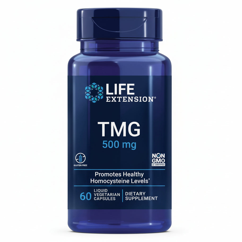 LIFE EXTENSION TMG 500 mg - 60 kapsulas