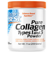 DOCTOR'S BEST Collagen Types I and III Powder (200 g)