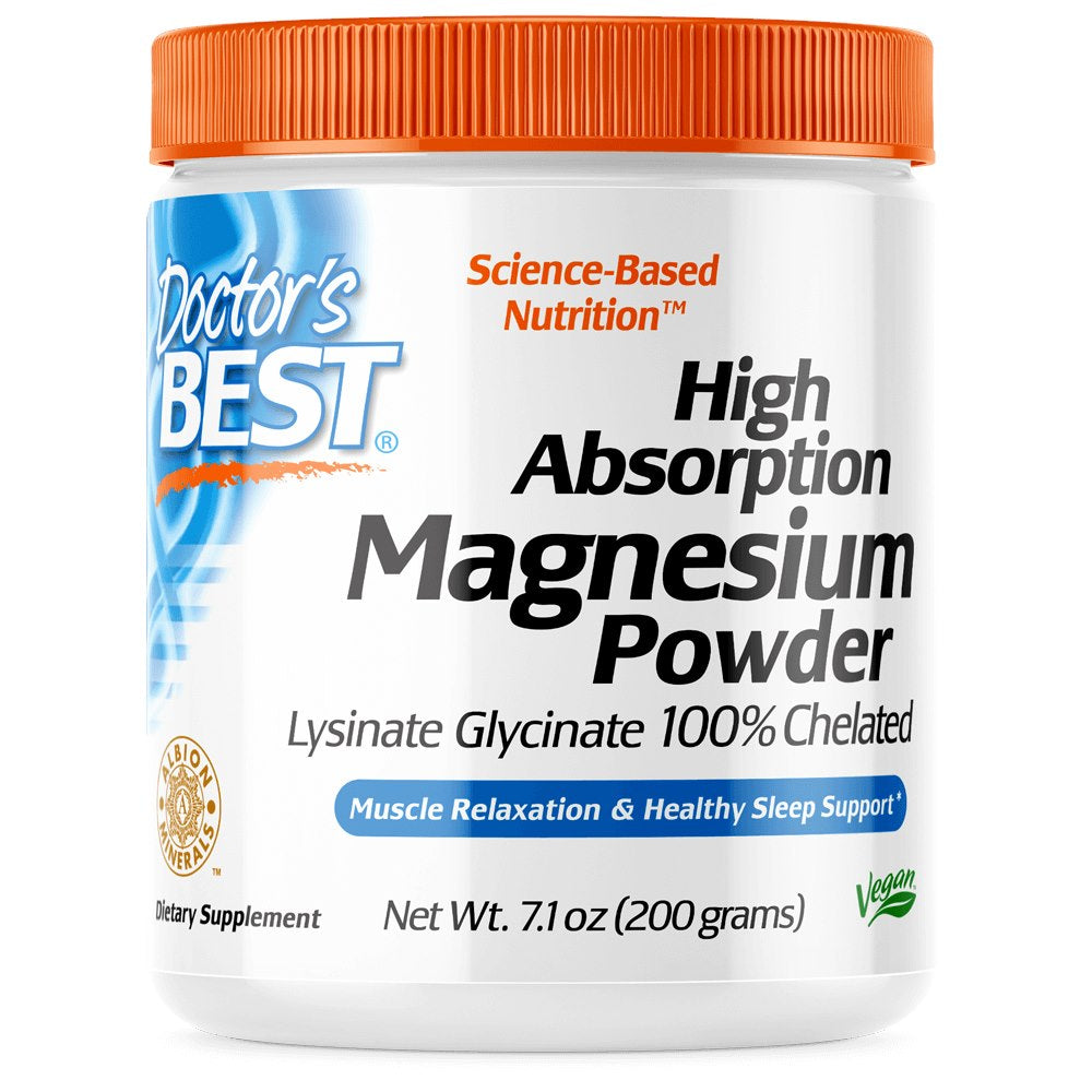 Doctor's Best magnija pulveris - 200 g