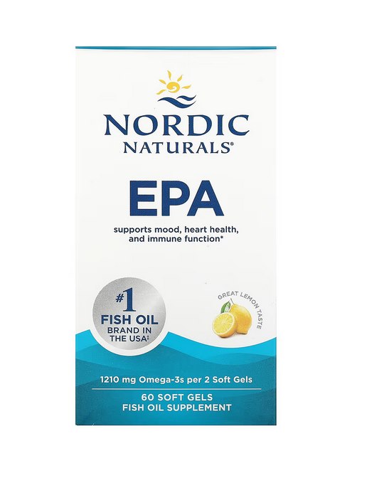 NORDIC NATURALS EPA Omega-3 Oil (60 kaps.)