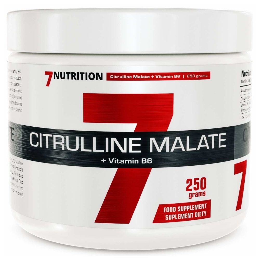 7NUTRITION Citrulīna malāts + B6 vitamīns - 250 g