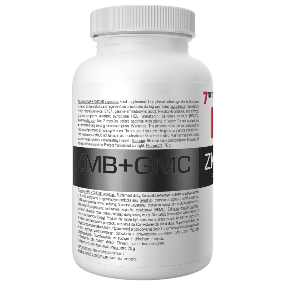 7NUTRITION ZMB + GMC - 90 kapsulas