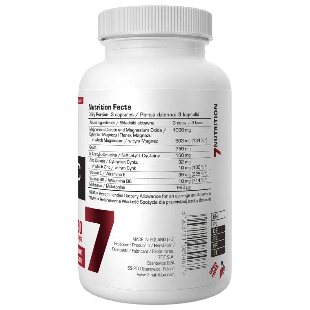 7NUTRITION ZMB + GMC - 90 kapsulas