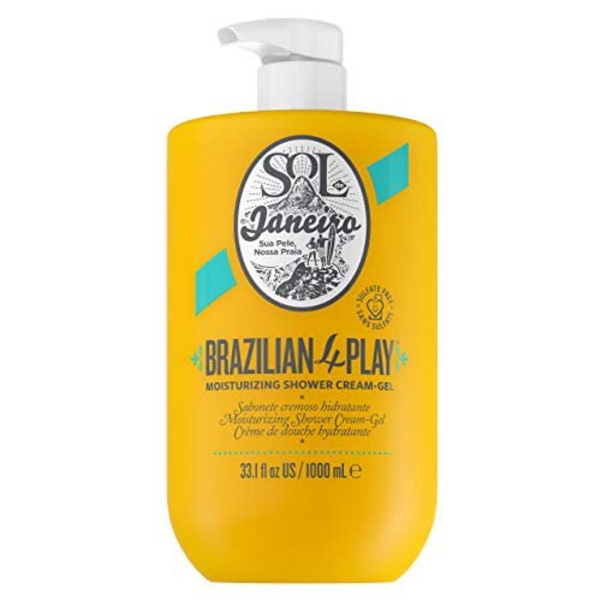Sol de Janeiro, Brazilian Play, drėkinamasis, Cheirosa, prausiklis kūnui, 1000 ml