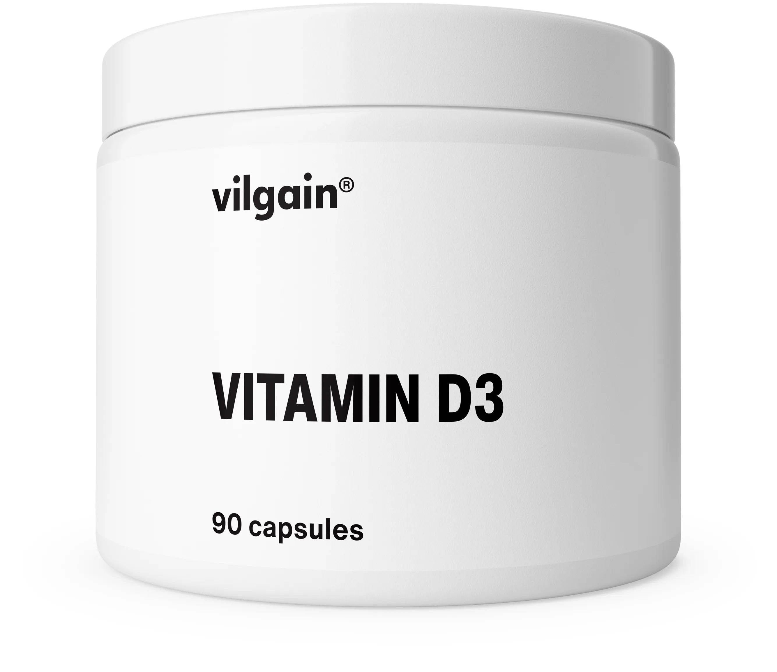 VILGAIN vitaminas D3 - 90 kapsulių