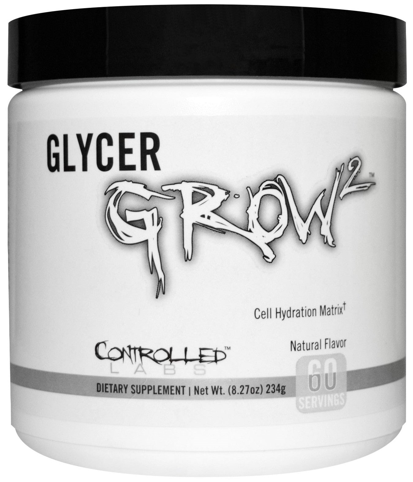 Controlled Labs glicerīns GlycerGrow 2, bez garšas – 234 g