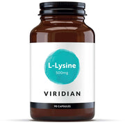VIRIDIAN L-lizīns 500 mg - 90 kapsulas