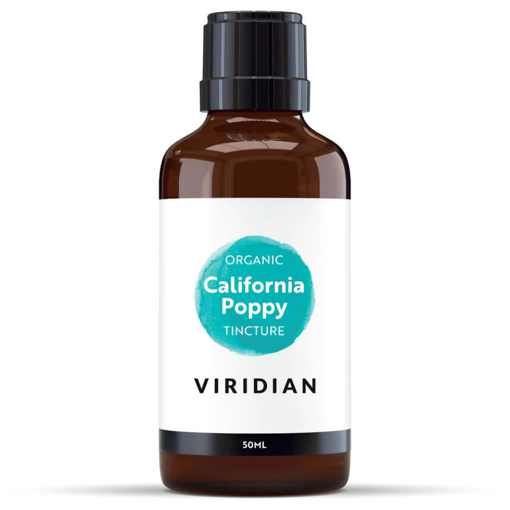 VIRIDIAN Organiskā Kalifornijas magones tinktūra – 50 ml