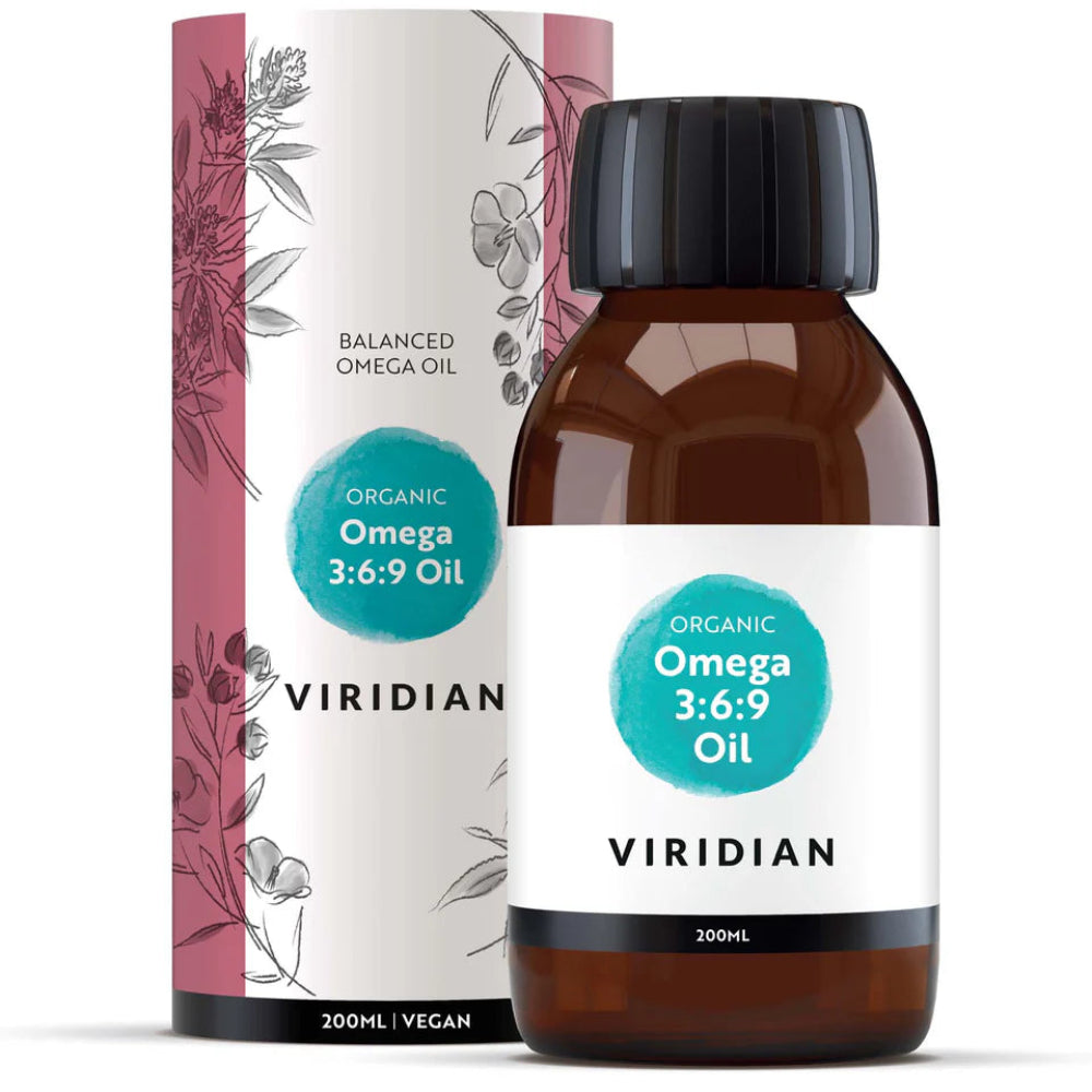 VIRIDIAN ekoloģiskā omega 3:6:9 eļļa - 200 ml